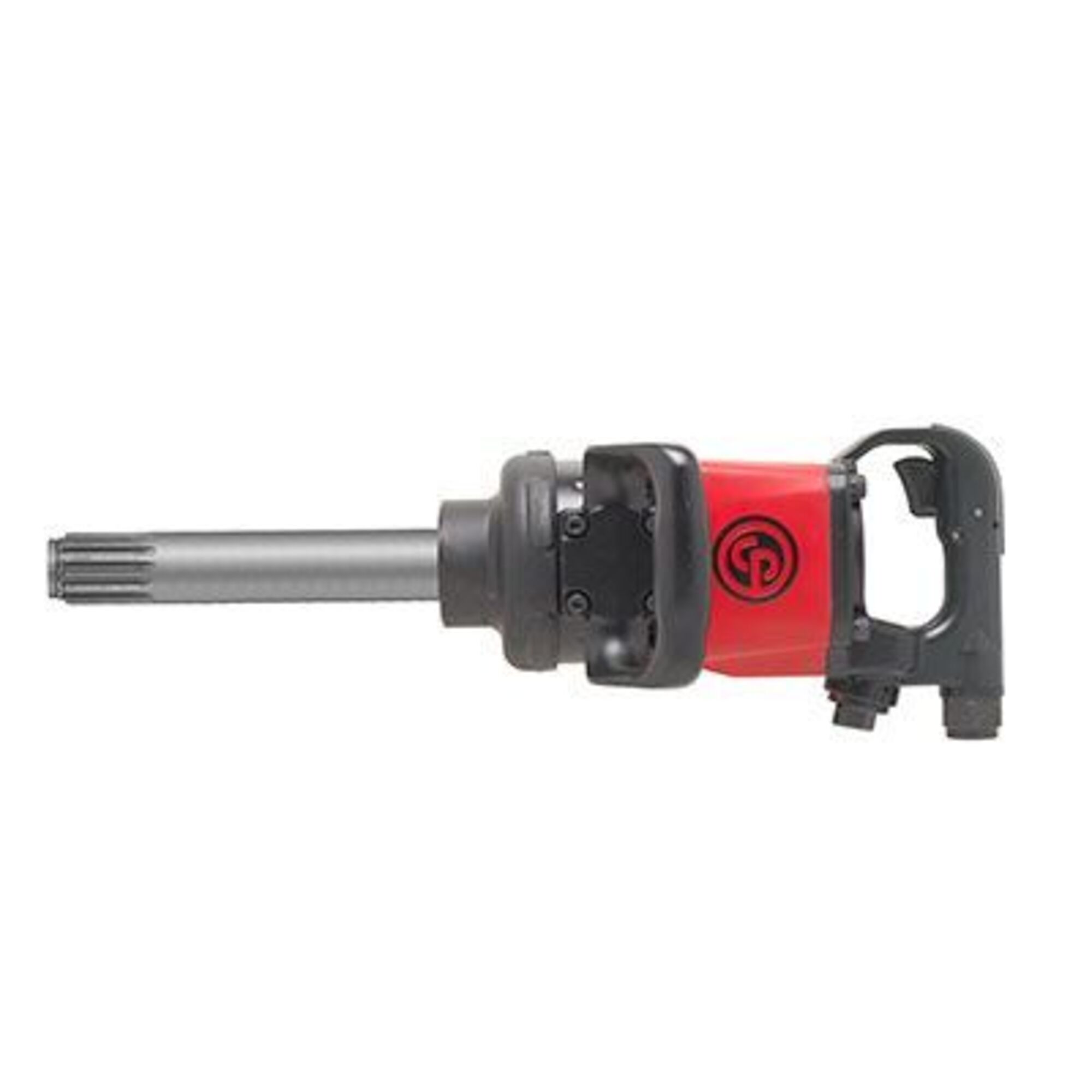 Chicago Pneumatic, #5 Spline Air Impact, 6in. Extended Anvil, Drive Size 1 in, Max. RPM 5200 Model# CP7782-SP6